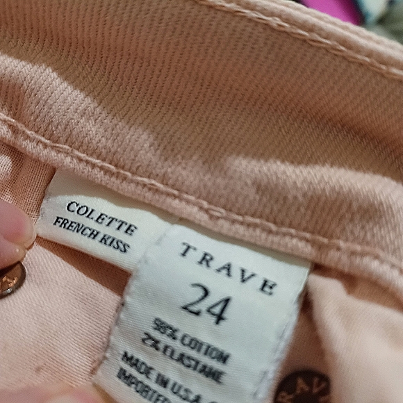 Trave Colette Kick & Flare denim in "French Kiss"  Size 24   NWT - Picture 14 of 14